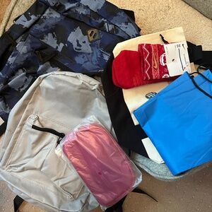 Book bag bundle.